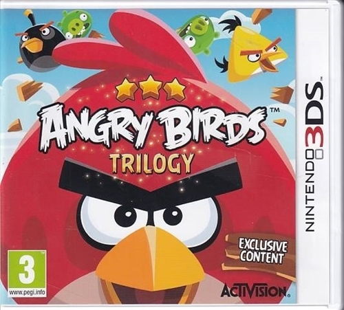 Angry Birds Trilogy - Nintendo 3DS Spil - (A Grade) (Genbrug)